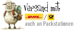 Versand mit DHL / Deutscher Post auch an Packstationen